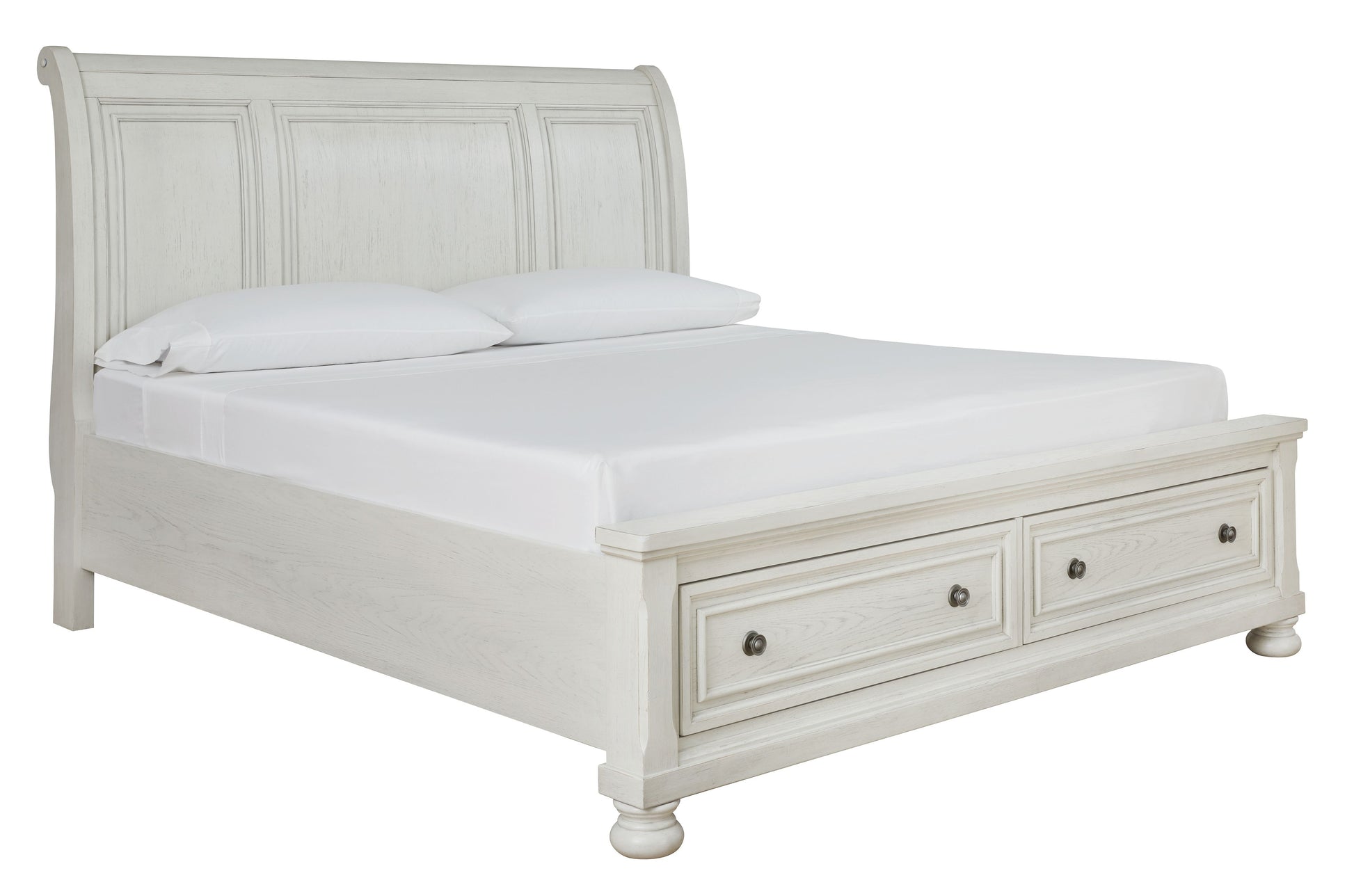 Robbinsdale King Sleigh Bed with Storage