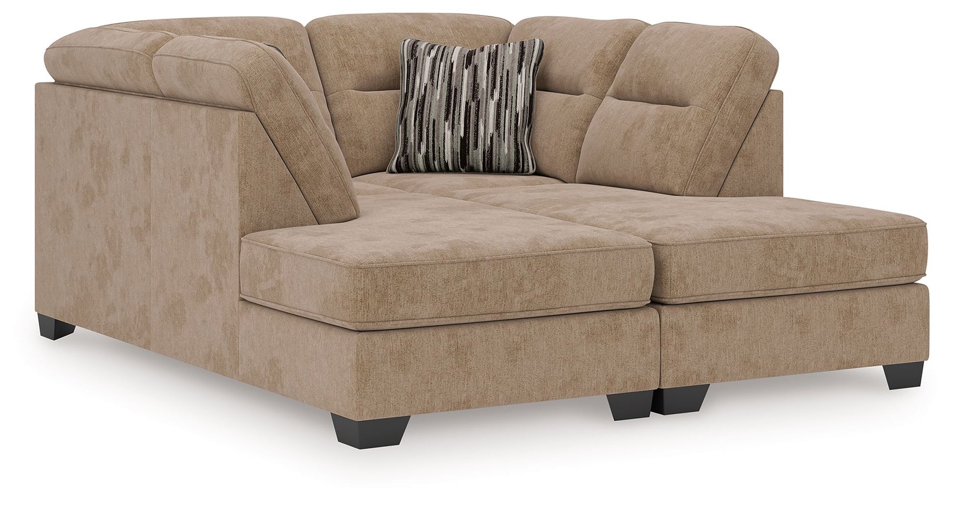 Olten Mocha 2 Pc Super Chaise