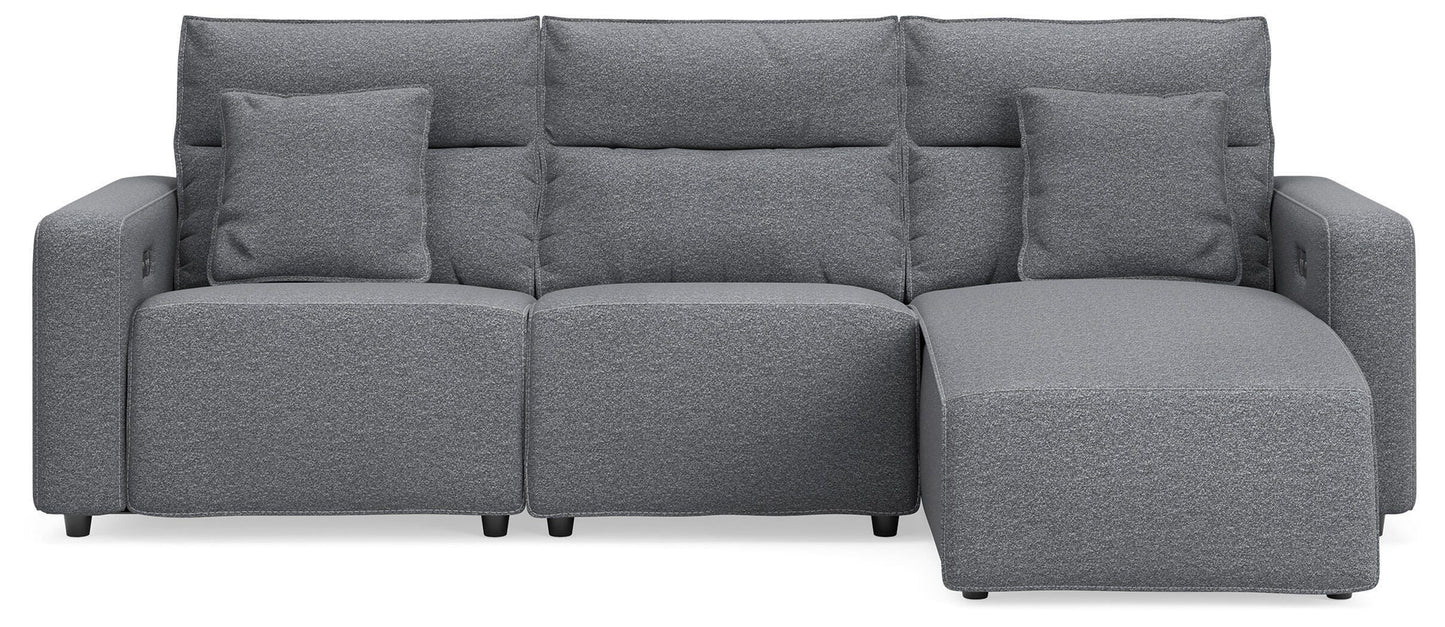 Modmax II 3 Pc Reclining Sofa Chaise