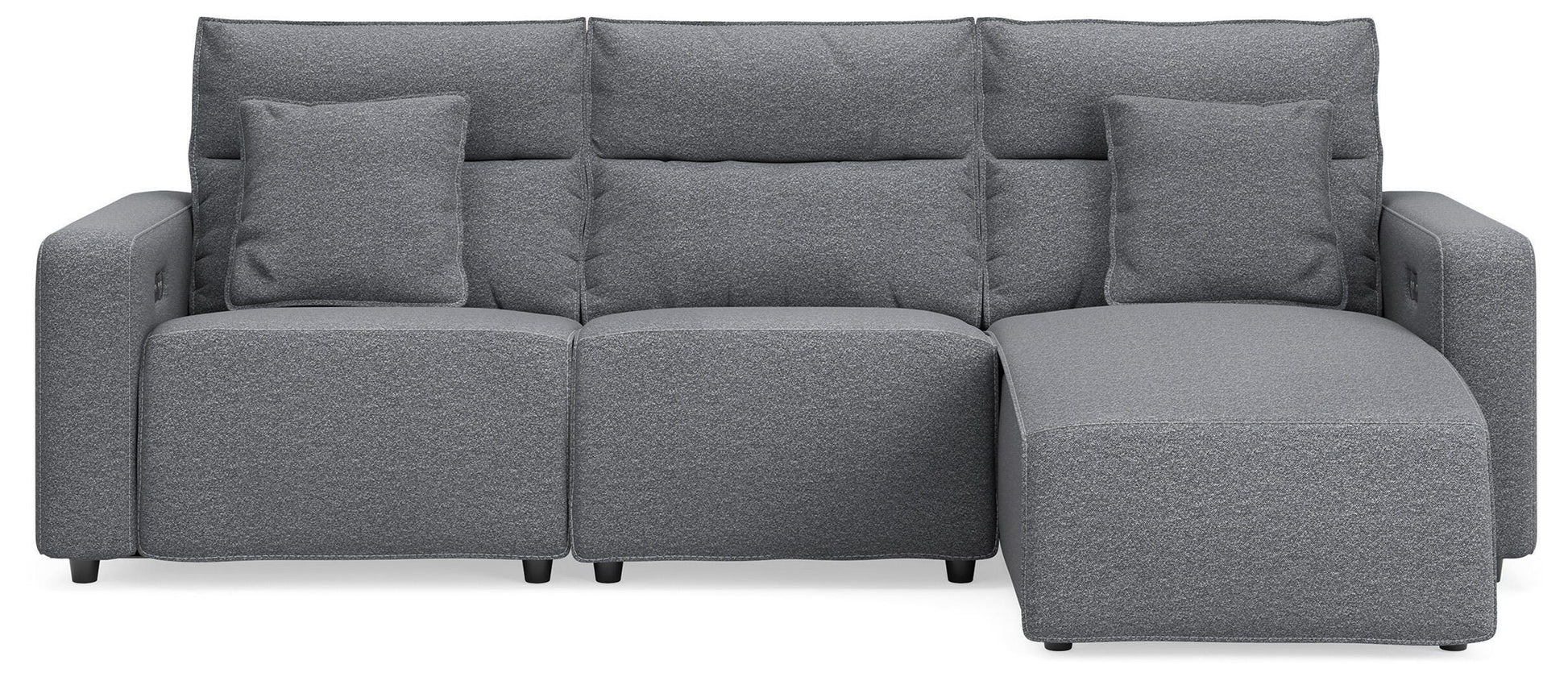 Modmax II 3 Pc Reclining Sofa Chaise