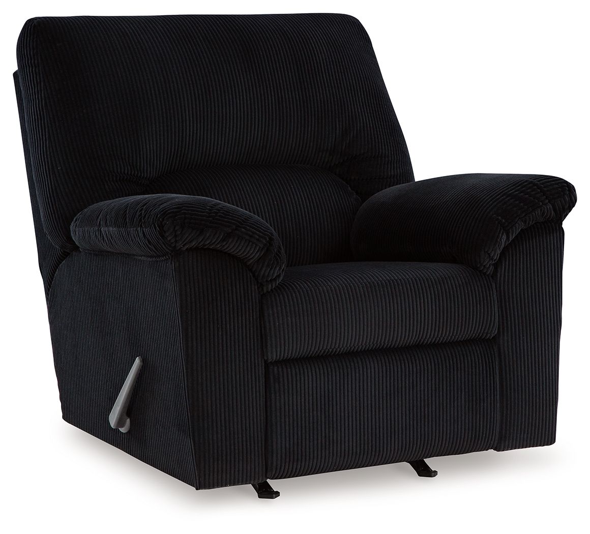 SimpleJoy Onyx Rocker Recliner