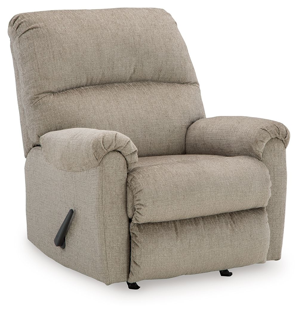 Stonemeade Taupe Rocker Recliner