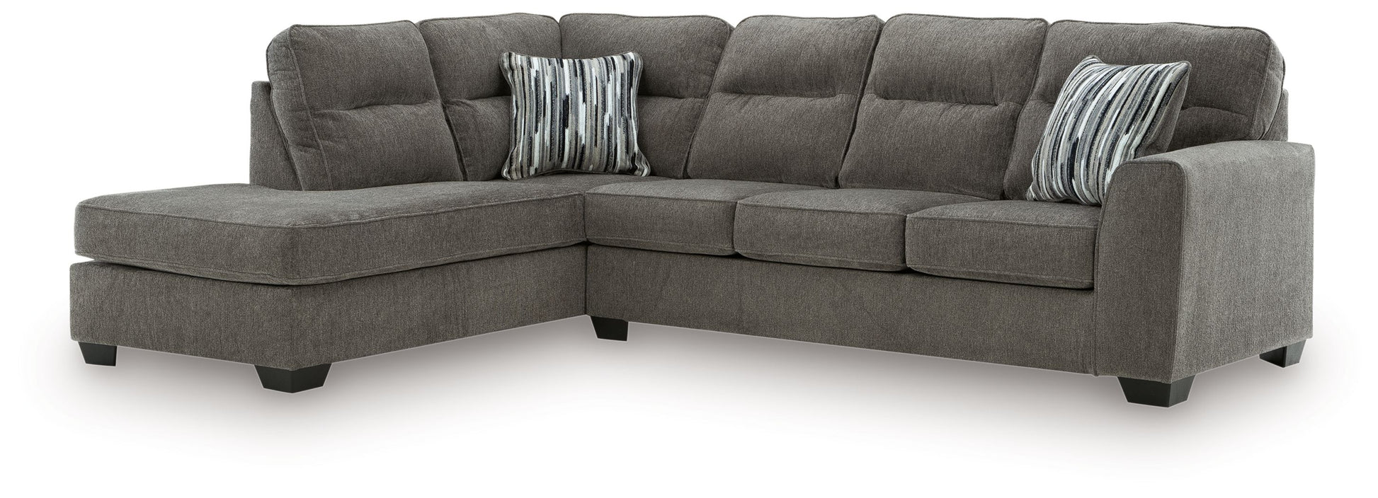 Olten Graphite 2 Pc Sectional