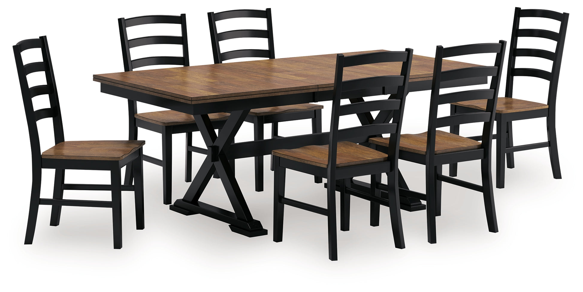 Wildenauer Extension Dining Table and 6 Chairs