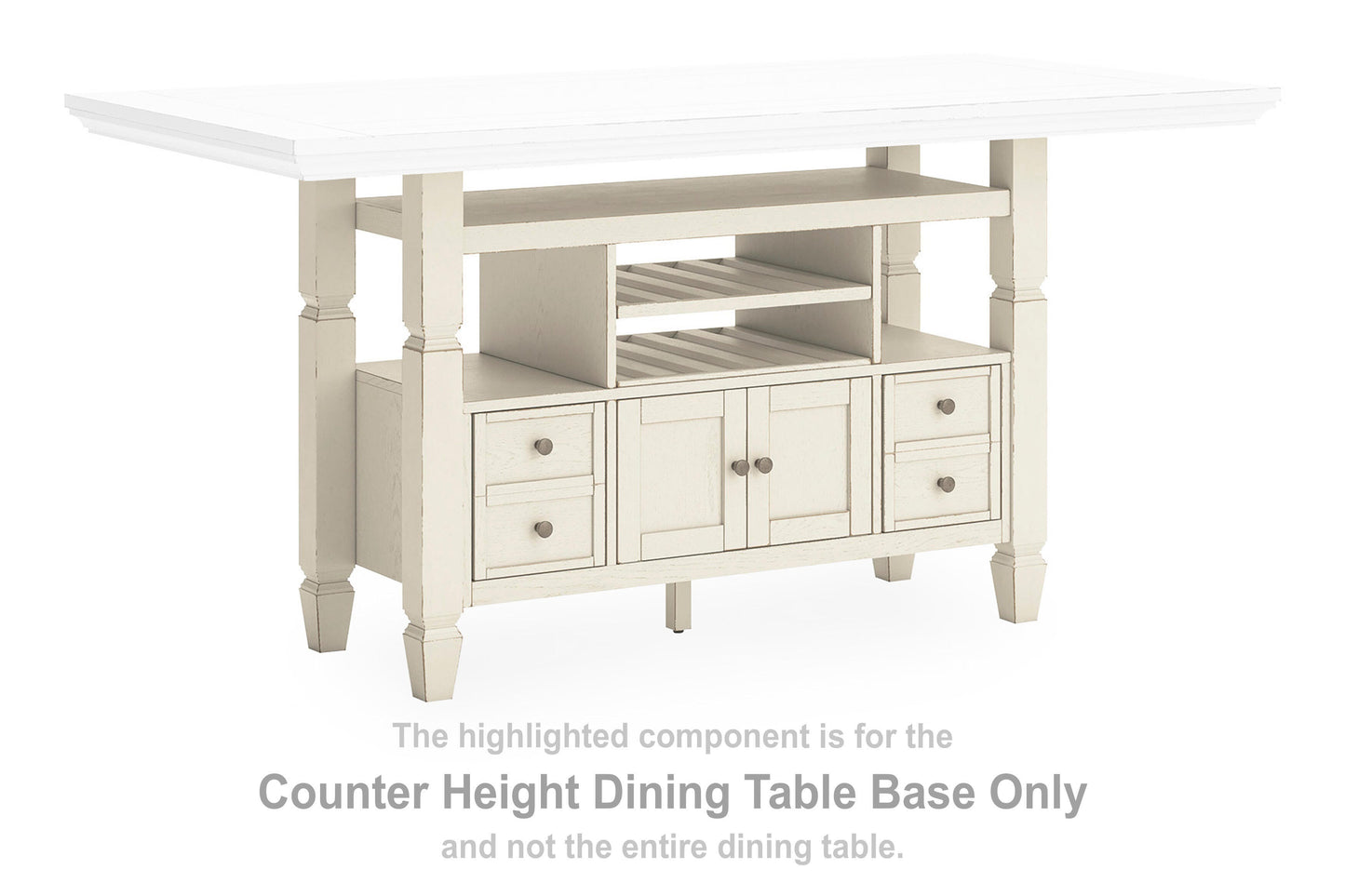Robbinsdale Counter Height Dining Table Base