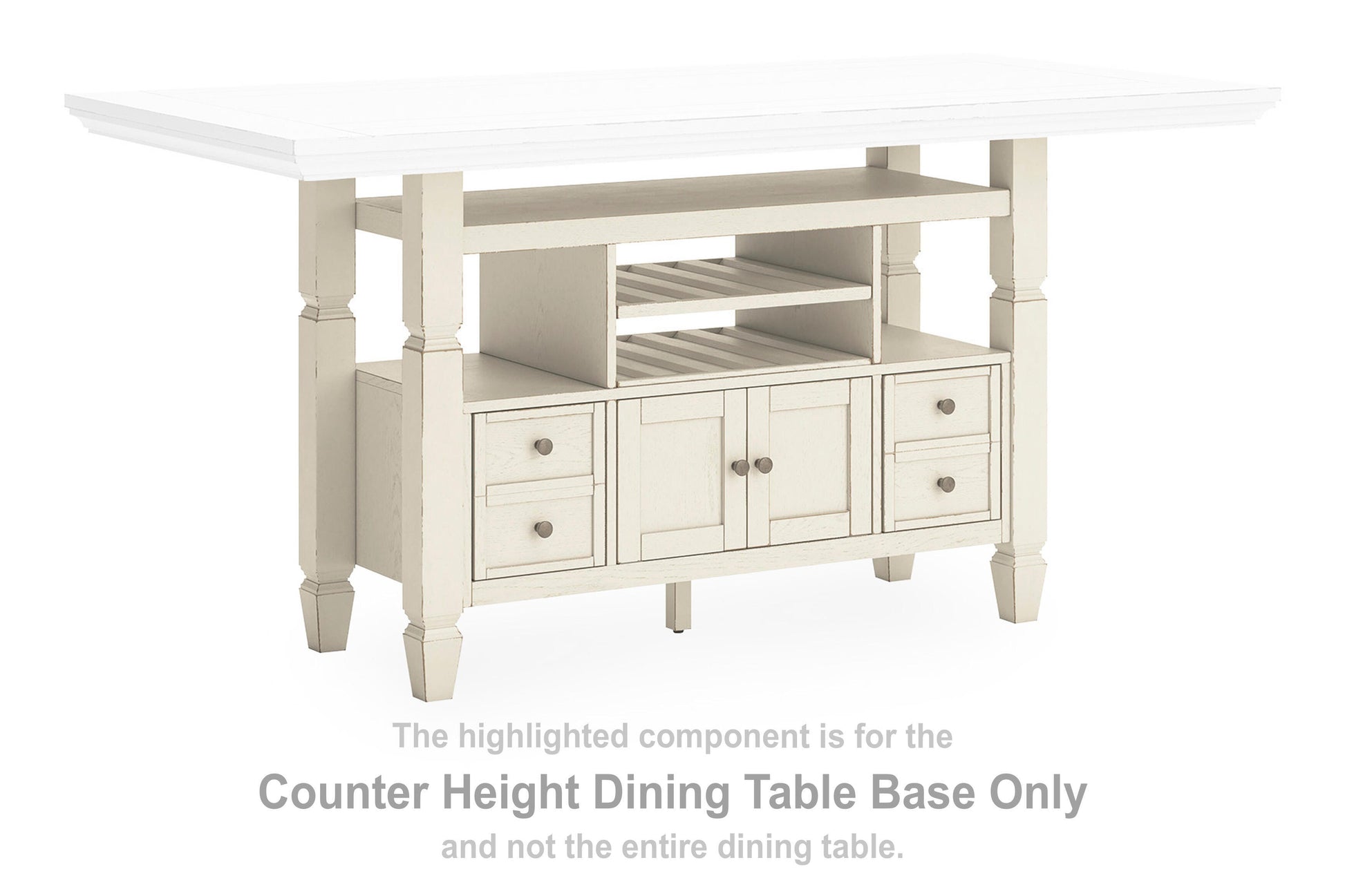 Robbinsdale Counter Height Dining Table Base