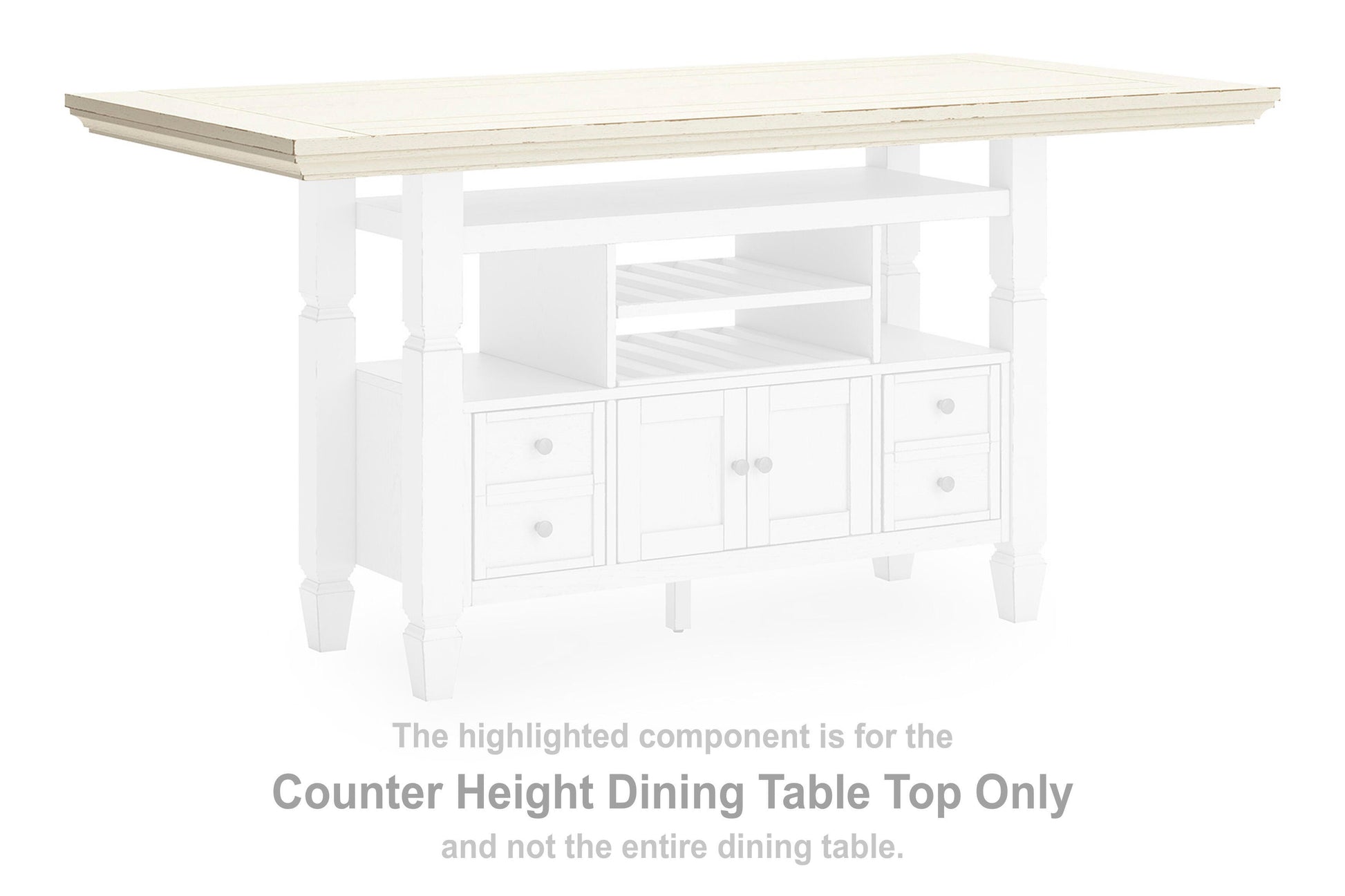 Robbinsdale Counter Height Dining Table Top