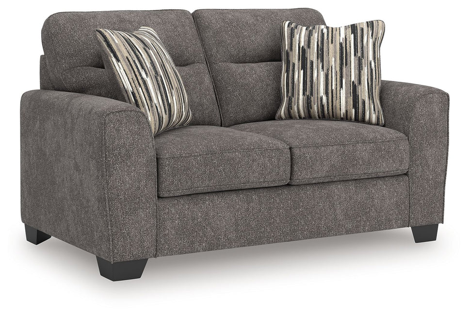 Olten Graphite Loveseat